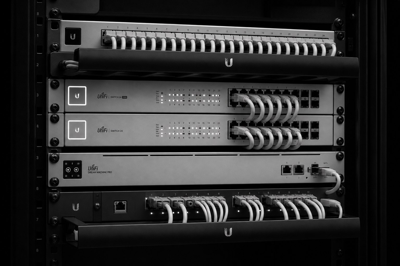 Сетевая стойка Ubiquiti UniFi